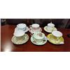 Image 1 : 6 ANTIQUE CUP AND SAUCER SETS