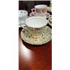 Image 2 : 6 ANTIQUE CUP AND SAUCER SETS