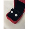 Image 3 : 4.00 CT TW GRA CERTIFIED ROUND BRILLIANT CUT MOISSANITE STONES VVS D COLOR SET IN 6 CLAW BASKET HEAD