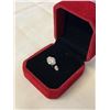 Image 3 : 2.00 CT GRA CERTIFIED ROUND BRILLIANT CUT MOISSANITE STONE VVS D COLOR WITH THE MOISSANITE SET IN A 