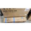 Image 2 : VIVO BLACK 71" X30" TABLE TOP & VIVO BLACK ELETRIC SINGLE MOTOR DESK FRAME