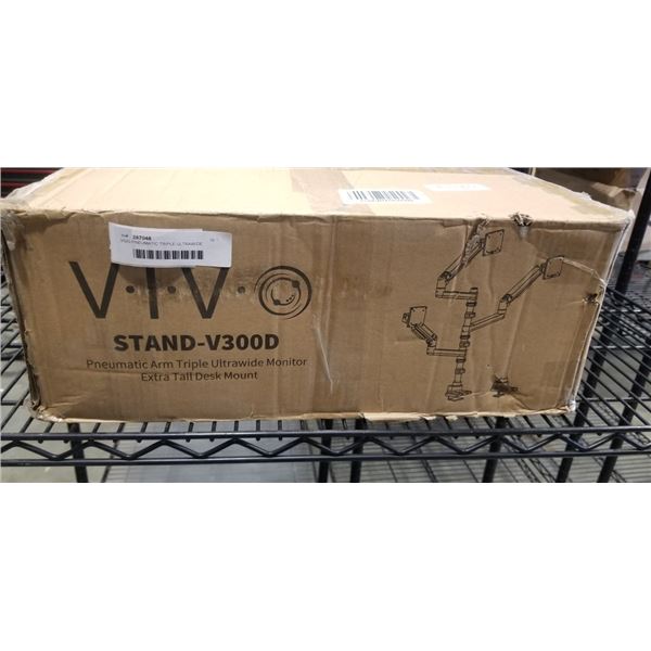 VIVO PNEUMATIC TRIPLE ULTRAWIDE MONITOR EXTRA TALL DESK MOUNT