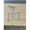 Image 3 : VIVO BLACK ELECTRIC FLIP DOWN CEILING TV MOUNT