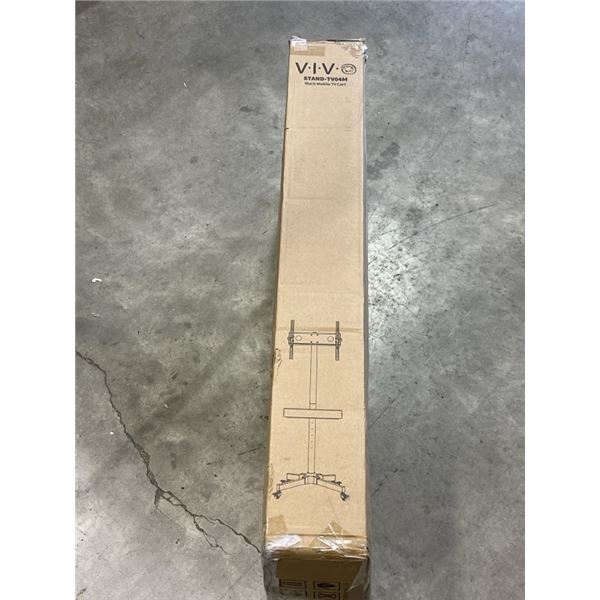 VIVO BLACK MOBLIE CART