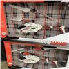 Image 3 : LOT OF LITEHAWK VENTURI RC HELICOPTERS STORE RETURNS UNTESTED