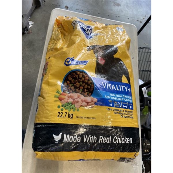 NEW BAG OF COMPLETE PEDIGREE DOG FOOD 22.7KG BAG