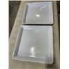 Image 4 : LARGE ASSORTMENT OF SERVING PLATTERS