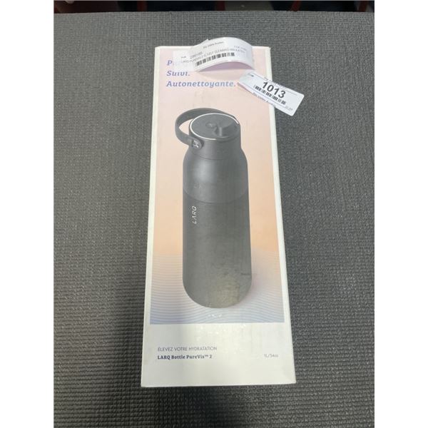 LARQ PUREVIS 2 1L SELF CLEANING INSULATED STAINLESS STEEL WATER BOTTLE W/ SMART SENSOR - TESTED WORK