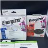 Image 3 : ENERGIZER WIRELESS CHARGER WITH ENERGIZER POWER BANK AND IPHONE CASES RETAIL $150