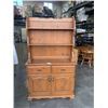 Image 1 : PINE SERVING CABINET