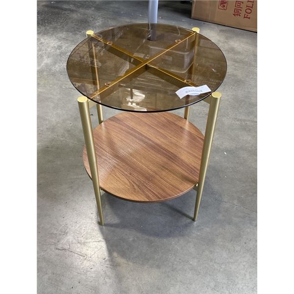 MODERN ROUND ACCENT TABLE