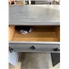 Image 4 : SOLID WOOD GREY PAINTED SERVER CABINET