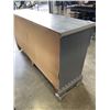 Image 6 : SOLID WOOD GREY PAINTED SERVER CABINET