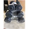 Image 1 : SPORTEK WEIGHT SET ON RACK - 3LB, 5LB, 10LB
