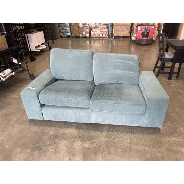MODERN SQAURE ARM FABRIC SOFA