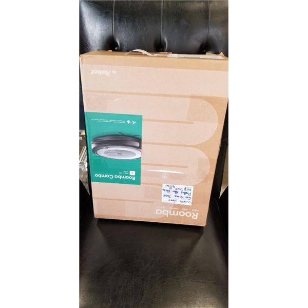 IROBOT ROOMBA COMBO I5 WIFI CONNECTED ROBOT VACUUM AND MOP - TESTED WORKING