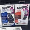 Image 2 : ENERGIZER WIRELESS CHARGER WITH ENERGIZER POWER BANK AND IPHONE CASES RETAIL $150