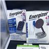 Image 3 : ENERGIZER WIRELESS CHARGER WITH ENERGIZER POWER BANK AND IPHONE CASES RETAIL $150