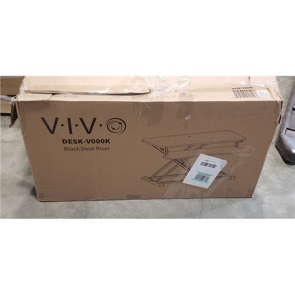 VIVO BLACK DESK RISER
