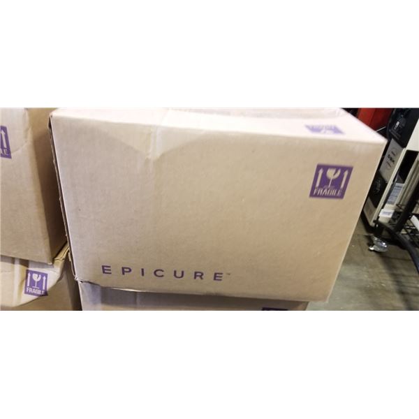 CASE OF APPROX 100 EPICURE CHOCOLATE CARAMEL MACCHIATO DESSERT MIX PACKAGES, 123G PER PACKAGE