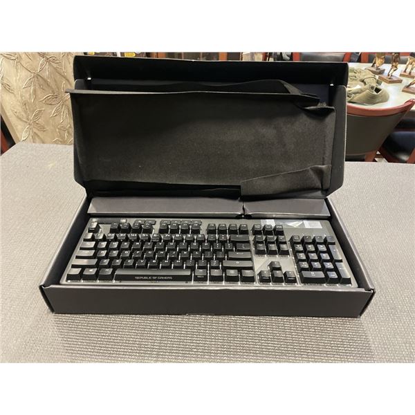 ASUS ROG STRIX FLARE GAMING KEYBOARD - TESTED WORKING, RETAIL $189