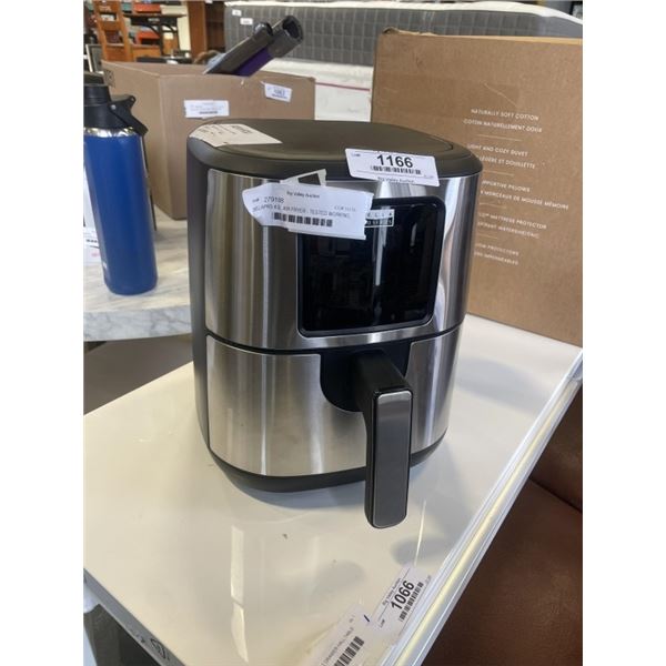 AS NEW BELLAPRO 4.0L  AIR FRYER - TESTED WORKING, RETAIL $199