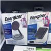 Image 3 : ENERGIZER WIRELESS CHARGER WITH ENERGIZER POWER BANK AND IPHONE CASES RETAIL $150