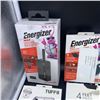 Image 3 : ENERGIZER SMARTPHONE CHARGER WITH ENERGIZER POWER BANK AND IPHONE CASES RETAIL $150