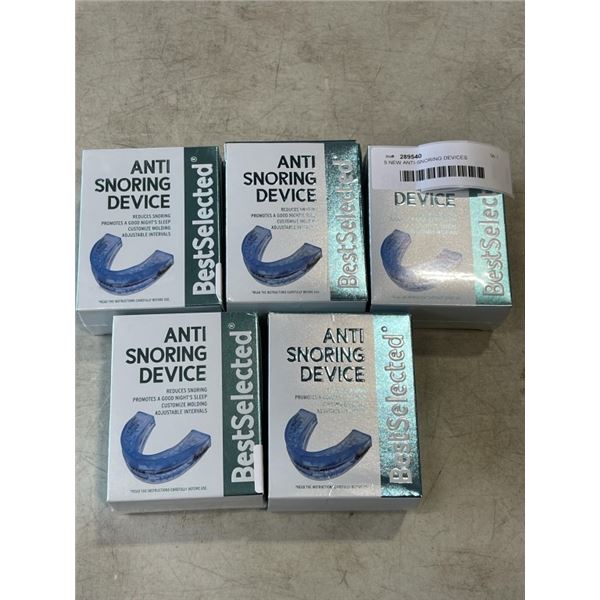 5 NEW ANTI-SNORING DEVICES