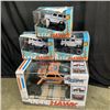 Image 1 : FOUR LITEHAWK RADIO CONTROLLED TRUCKS STORE RETURN UNTESTED