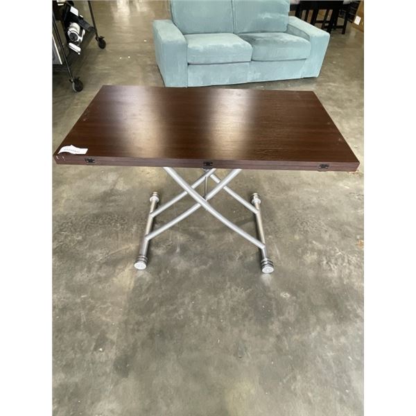 ADJUSTABLE HEIGHT FLIP TOP DESK / DINETTE TABLE