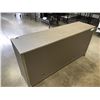 Image 5 : MODERN 3 DRAWER GREY SERVING CABINET