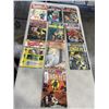 Image 1 : 10 VINTAGE ASSORTED 20 CENT COMICS - MOSTLY 1970'S