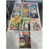 Image 1 : 10 VINTAGE ASSORTED 20 CENT COMICS - MOSTLY 1970'S