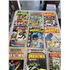 Image 2 : 11 VINTAGE ASSORTED 20 CENT COMICS - MOSTLY 1970'S