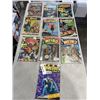 Image 1 : 10 VINTAGE ASSORTED 20 CENT COMICS - MOSTLY 1970'S