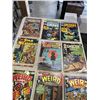 Image 2 : 10 VINTAGE ASSORTED 20 CENT COMICS - MOSTLY 1970'S