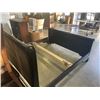 Image 4 : KINGSIZE BLACK SLEIGH BED FRAME
