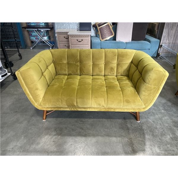 MID CENTURY STYLE LOVESEAT, VERY GOOD CLEAN  CONDITION