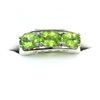 Image 1 : STERLING SILVER NATURAL PERIDOT (2.73CT) RING, SIZE 7,  W/A $750.00. PERIDOT IS THE BIRTHSTONE FOR A