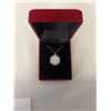 Image 2 : 20.00 CT GRA CERTIFIED ROUND BRILLIANT CUT MOISSANITE STONE VVS D COLOR SET IN 6 CLAW BASKET HEAD SE