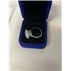 Image 4 : 10.00 CT GRA CERTIFIED ROUND BRILLIANT CUT MOISSANITE STONE VVS D COLOR SET IN 6 CLAW HEAD SET IN 9