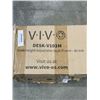 Image 2 : VIVO CRANK HEIGHT ADJUSTIBLE DESK FRAME BLACK