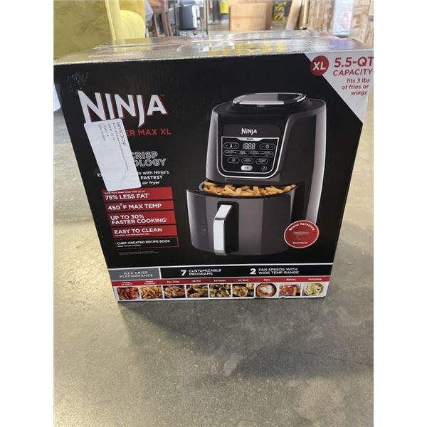 NINJA MAX XL 5.5QT AIR FRYER - TESTED WORKING, RETAIL $249