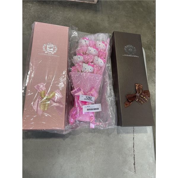 3 NEW TEDDY BOUQUETS