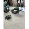 Image 3 : BLUE MOUNTAIN POTTER ANIMAL FIGURES - SWAN, DOLPHIN, FISH, AND 2 SEALS