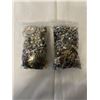 Image 2 : 2 SMALL BAGS OF JEWELRY AND PARTS ETC