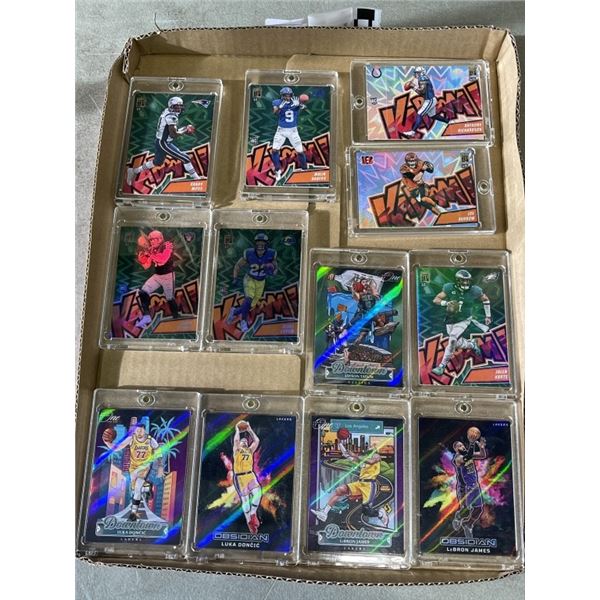 ASSORTED PANINI FOOTBALL TRADING CARDS, UNAUTHENTIC