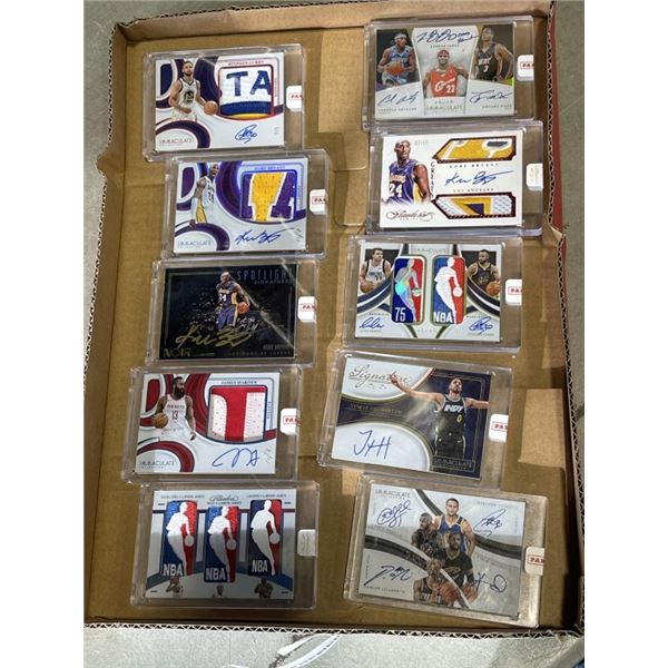 ASSORTED BASKETBALL CARDS, UNAUTHENTIC
