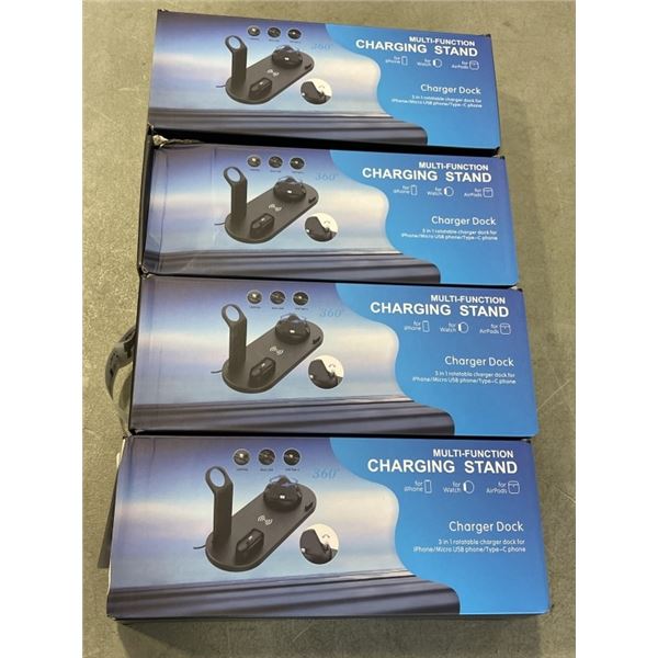 4 MULITPURPOSE CHARGING STANDS